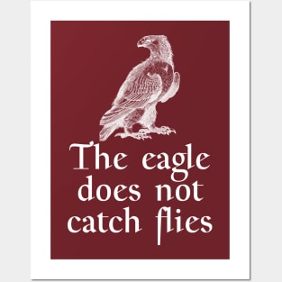 The Eagle Does Not Catch Flies Posters and Art